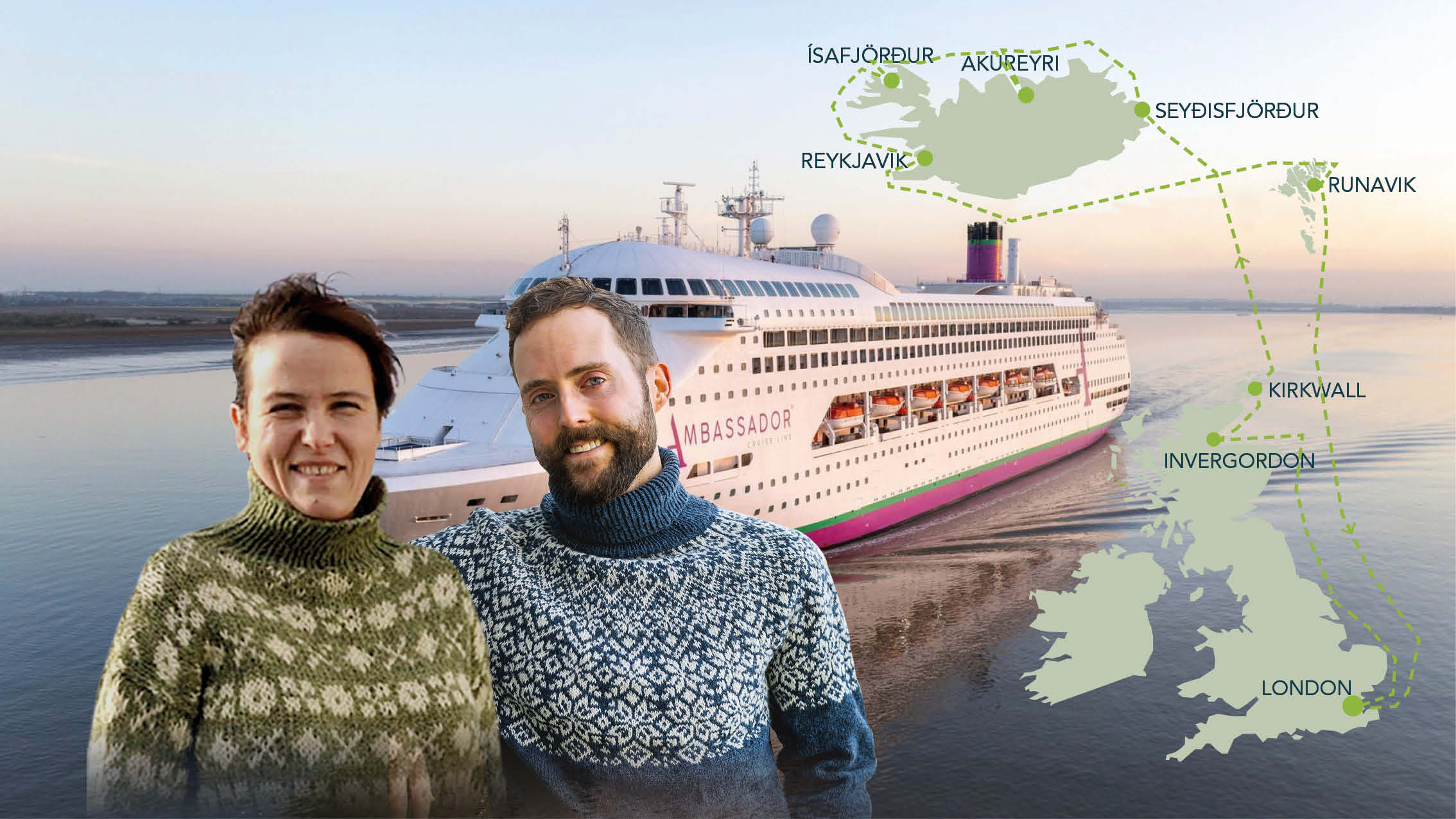 Bli med p strikkecruise